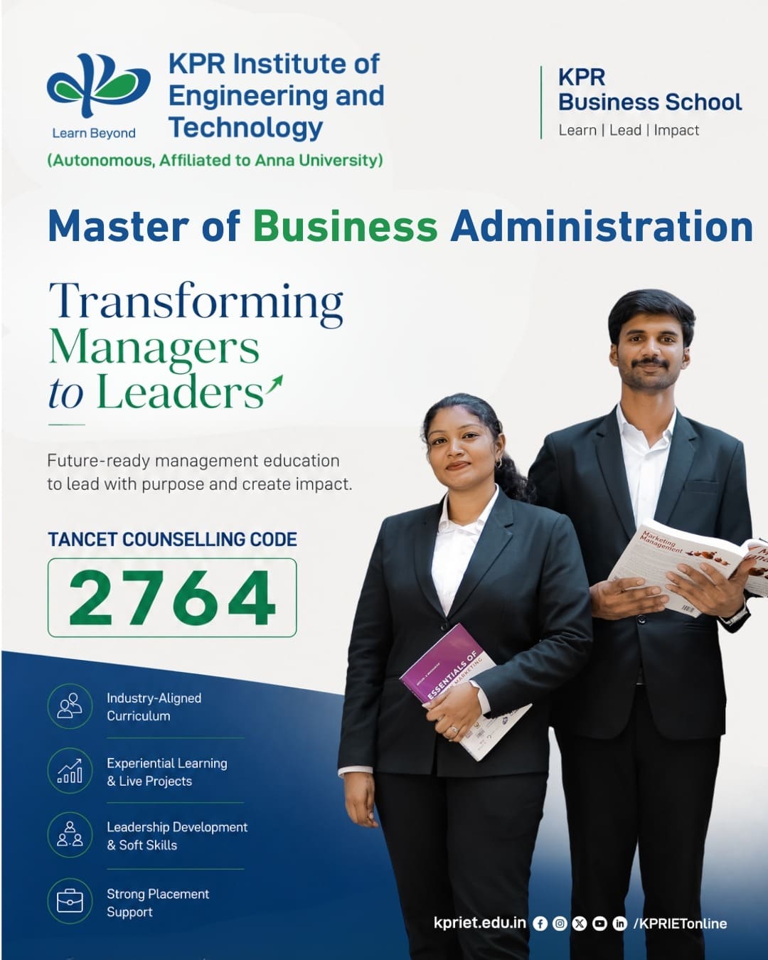KPR Business School - TANCET Counselling